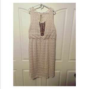 Knee length Lace Dress